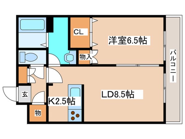 ＨＯＰ３４の物件間取画像